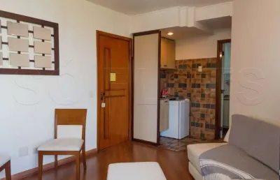 Apartamento disponível para venda com 34m², 01 dorm e 01 vaga de garagem