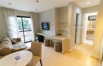 Flat emercure moema com 32m², 1 dormitório e 1 vaga disponível locação