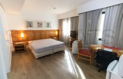 Flat slaviero moema 26m² 1 dormitório 1 vaga disponível para locação com entrada imediata