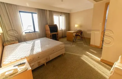 Flat slaviero guarulhos  disponível locação. com 28m², 1 dormitório e 1 vaga.