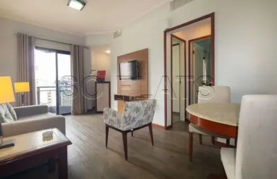 Flat massis com 1 dormitório 42m² na rua do shopping center 3 para locação