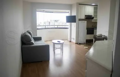 Flat na consolação próximo da paulista disponível para locação com 50m²