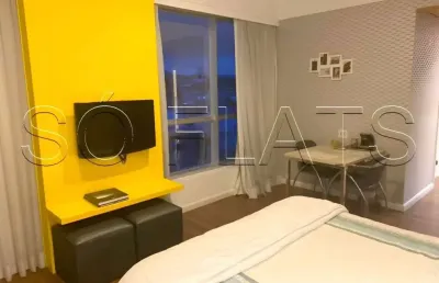 Flat wyndham nortel disponível para venda com 32m², 01 dorm e 01 vaga de garagem