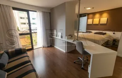 Flat disponível para locação mercure sp paraíso com 33m², 1 dorm e 1 vaga de garagem