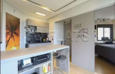 Flat morumbi business disponível para locação com 34,46m², 1 dorm e 1 vaga