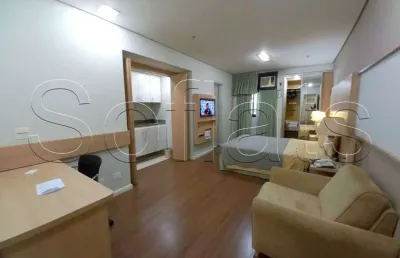 Flat disponível locação na chácara santo antônio próximo a marginal pinheiros.