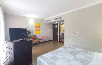 Flat blue tree verbo divino na chácara santo antônio com 30m² disponível para locação.