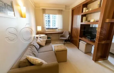 Flat no staybridge 38m² 1 dormitório 1 vaga disponível para locação no itaim bibi.