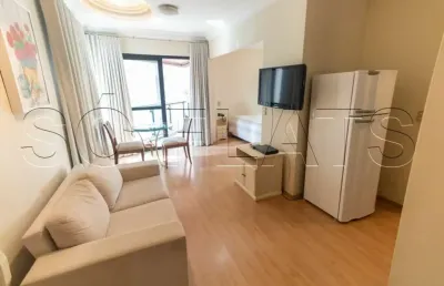 Flat no metropolitan hall no itaim bibi próximo do clube pinheiros disponível locação