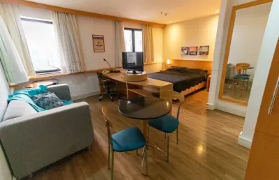 Transamérica jardins 28m² 1 dormitório 1 vaga disponível para locação no jardim paulista.