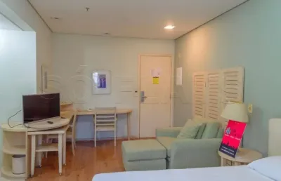 Flat para locação em santo amaro, próximo a marg. pinheiros. sem burocracia na locação.