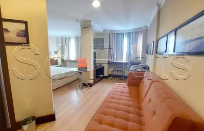 Flat a 1 quadra da avenida paulista próximo a cásper libero e shopping cidade