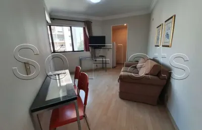 Flat no jardins na rua da consolação disponível para locação com 32m² e 1 vaga