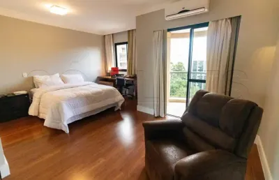 Flat clarion faria lima disponível para locação com 54m² contendo 1 dormitório e 1 vaga de garagem.