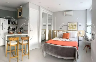 Flat transamérica international plaza disponível para venda com 29m² e 01 vaga de garagem