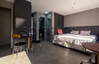 Flat transamerica jardins, disponível para venda com 42m², 02 dorms e 01 vaga