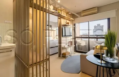Flat quality paulista disponível para venda com 30m² e 01 vaga de garagem