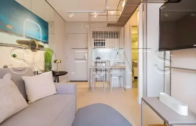 Flat quality paulista disponível para venda com 30m² e 01 vaga de garagem
