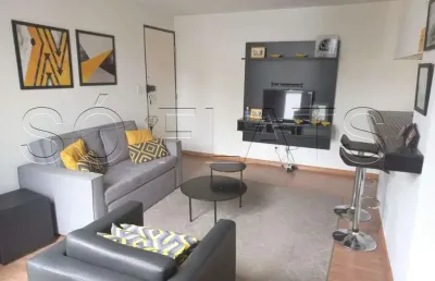 Flat baden baden disponível para venda com 49m², 01 dorm e 01 vaga de garagem