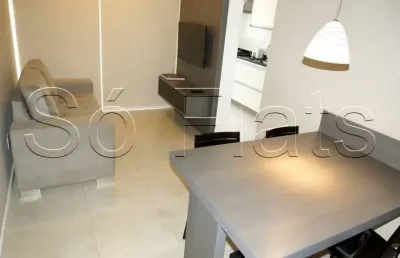 Apartamento disponível para locação no residencial code berrini, com 44m², 1 dormitório e 1 vaga.