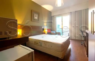Apartamento no comfort ibirapuera disponível para locação contendo 26m², 1 dormitório e 1 vaga.