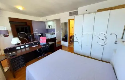 Comfort alphaville com 1 dormitório disponível locação com fácil acesso a são paulo