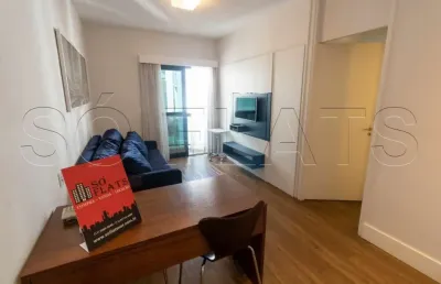 Flat com boa localização disponível para locação no coração do itaim bibi