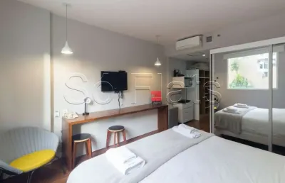 Flat disponível para locação no slaviero downtown contendo 22m², 1 dormitório e 1 vaga de garagem.