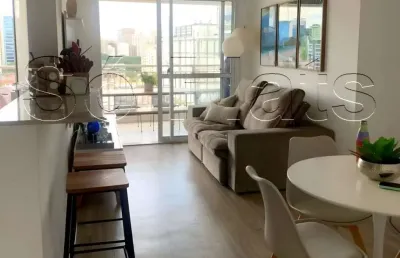 Residencial thera faria lima disponível para venda com 72m² e 01 vaga de garagem