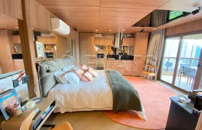 Pininfarina, apartamento à venda com 48m², 1 quarto e 2 vagas