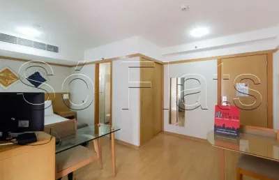 Flat disponível para locação na bela vista a poucos metros da avenida paulista com 1 dorm e 1 vaga