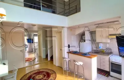 Flat international duplex disponível para venda com 41m², 01 dorm e 01 vaga de garagem