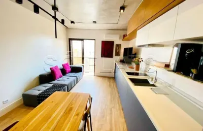 Flat paulistânia disponível para venda com 49m², 01 dorm e 01 vaga
