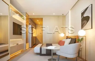 Studio esquina jardyns, apto disponivel para venda com 25m² e 01 dormitório