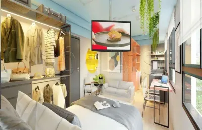 Studio nurban vila mariana, apto disponível para venda com 24m², 01 dormitório