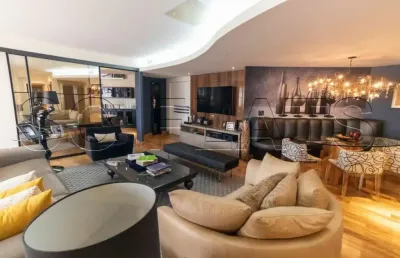 Flat the sutton house, apto junção disponível para venda com 250m², 03 dorms e 06 vagas