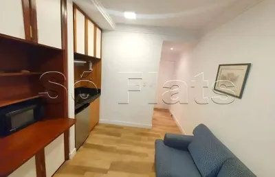 Flat disponivel para venda no poeta drummond, com 1 dormitório e 1 vaga