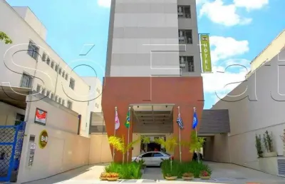 Flat b&b são paulo luz, quarto de hotel para investimento com 19m²