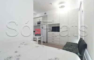 Apto estilo studio disponível para locação contendo 25m² e 1 dormitório próx do hospital são paulo.