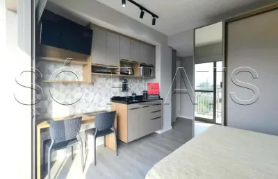 Apartamento estilo studio disponível para venda com 25m² e 1 dormitório ao lado do pq ibirapuera.