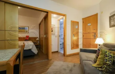 Flat hampton park disponível para venda com 31 m² e 01 vaga de garagem