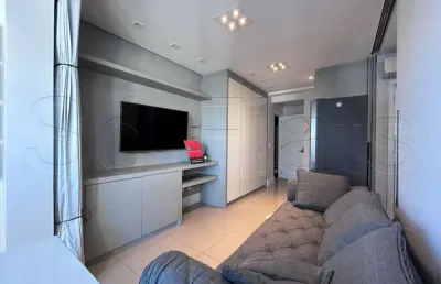Apartamento na vila olímpia com 01 dormitório e varanda gourmet