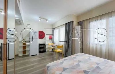 Apartamento com 1 quarto à venda na Avenida Rouxinol, 57, Moema, São Paulo
