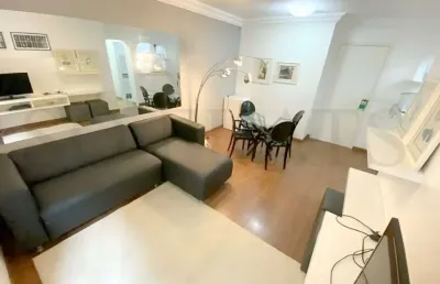 Flat totalmente mobiliado com 43m² à venda nos jardins.