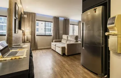 Flat the world, disponivel para venda com 30m², 01 dorm e 01 vaga