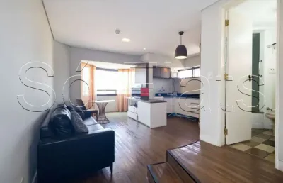Flat paulista wall street disponível para venda com 52m², 01 dorm e 01 vaga