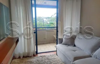 Apartamento disponível para locação contendo 90m², 3 dorme e 2 vagas em alphaville.