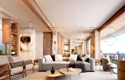 Residencial maison des arts vila nova, apto disponível para venda com 420m², 04 suítes e 05 vagas