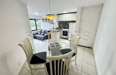 Flat park plaza brooklin, disponível para venda com 49m², 01 dorm e 01 vaga de garagem