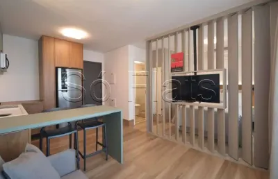 Apartamento disponível para locação contendo 40m², 1 dormitório e 1 vaga de garagem.